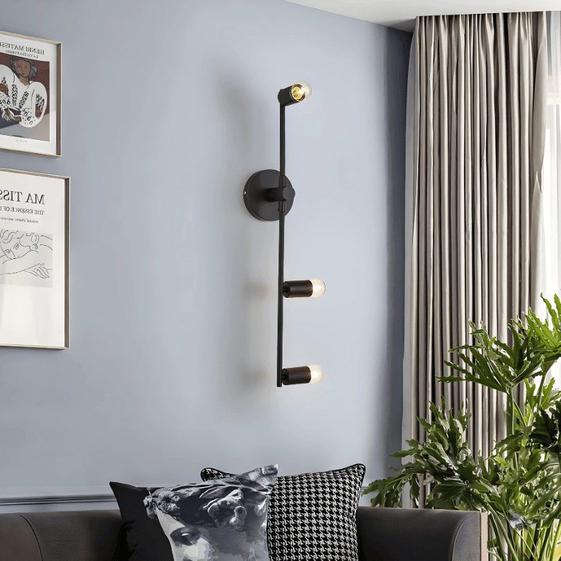 Arandela Industrial p/ 3 Lâmpadas- TriLight Tube Luminaire - ProntoPraTi