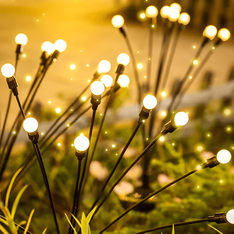 Luz Solar de Led Efeito Vagalume - LumiGarden - ProntoPraTi