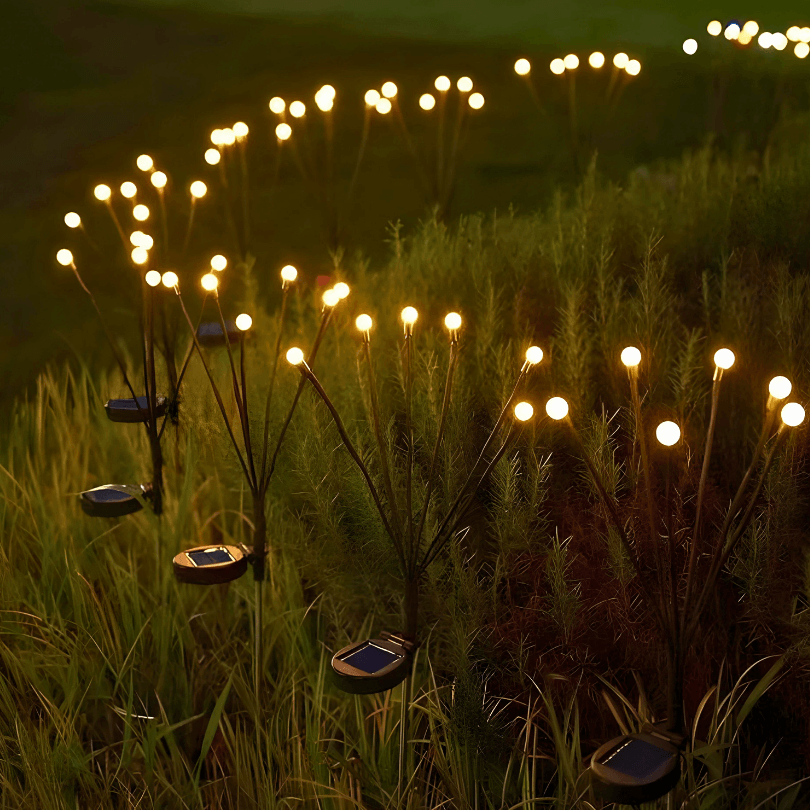 Luz Solar de Led Efeito Vagalume - LumiGarden - ProntoPraTi