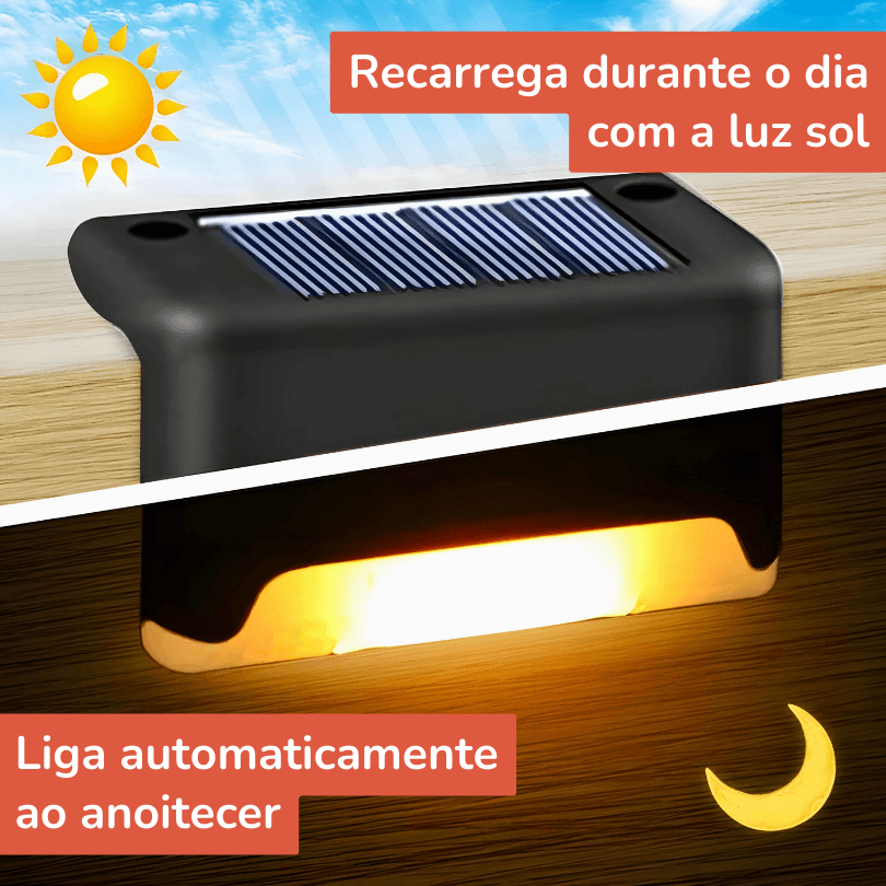 Lâmpada Led Energia Solar - Lumi SolarFlex - ProntoPraTi