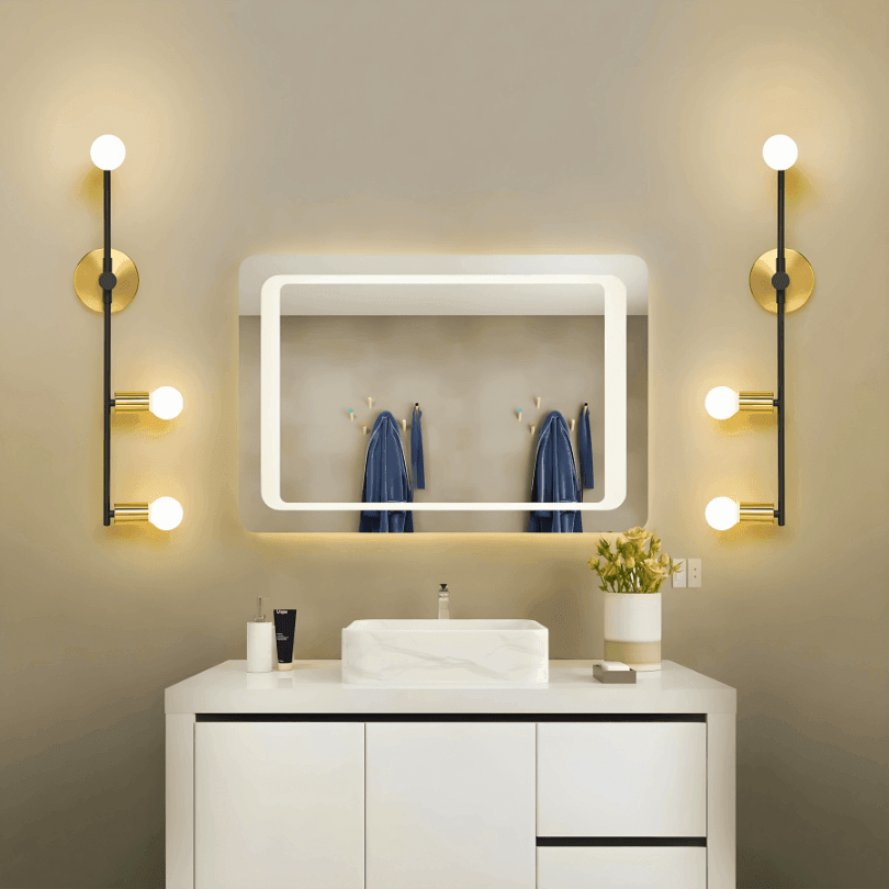 Arandela Industrial p/ 3 Lâmpadas- TriLight Tube Luminaire - ProntoPraTi