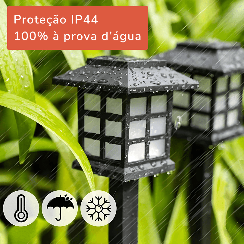 Espeto Solar para Jardim de Led - CubeGarden - ProntoPraTi