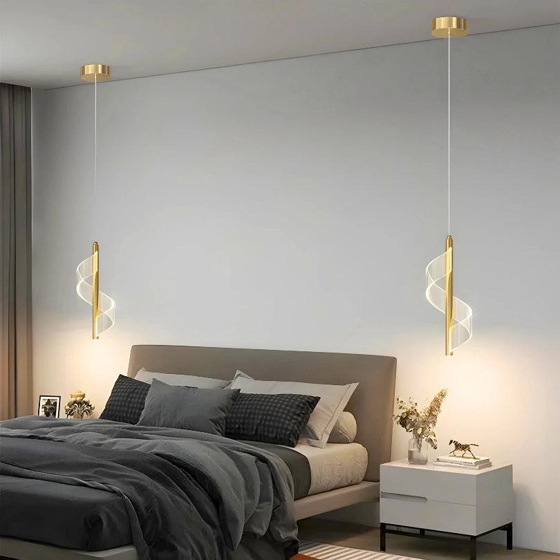 Lustre Pendente Espiral Led - NordicDelux - ProntoPraTi