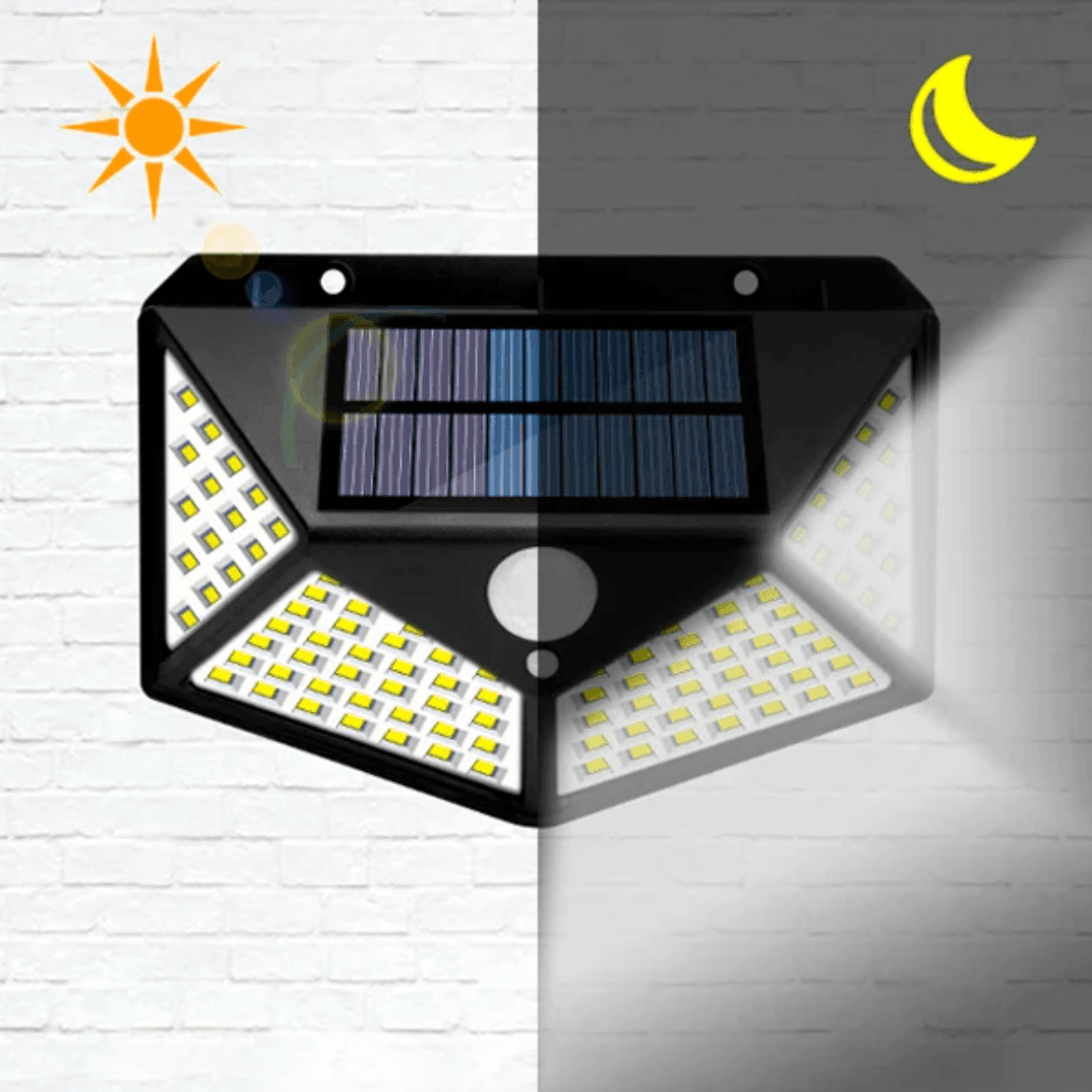 Refletor Solar com Sensor de Movimento - SafetyHome Led - ProntoPraTi
